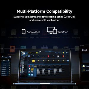 MOOER GS1000 Processore Multi-Effetto per Chitarra con Amplificatore, Doppia Catena, Ingresso Microfonico XLR, Touch Screen, Oltre 350 Effetti, Pedale con 120 Campioni Musicali - Product Image 5