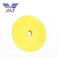 Tampon de polissage en mousse pour detailing automobile 5 pouces, tampon de polissage DA pour detailing mobile, élimine les rayures profondes pour carrosseries de voitures