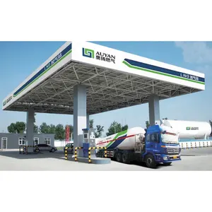 mobile skid mounted LNG/ LPG filling station for car filling