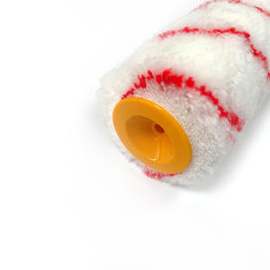 Penggelek gato pared techo piso pintura cubierta manga recarga cepillo 6 pulgadas 7 pulgadas línea roja raya poliéster acrílico pintura <span class=keywords><strong>rodillo</strong></span> - Product Image 5