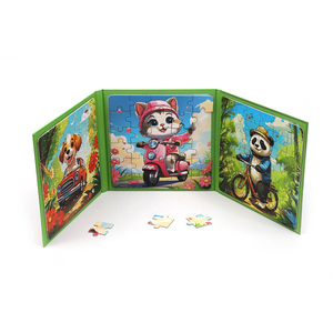 Livre de Puzzle Magnétique Animal 3-en-1 Voyage à Puzzle Magnétique Livre de Puzzle Magnétique Avancé - Product Image 3