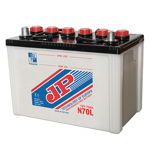 Batterie sèche longue durée 12V 70Ah N70L – Performances optimales pour voitures, bateaux et systèmes de stockage d'énergie solaire - Product Image 1