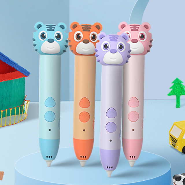 3D Diy Printing Pen Painting  Graffiti Pen Painting Children's Toy Gift Supplies
