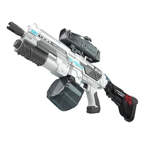 Pistolet <span class=keywords><strong>à</strong></span> <span class=keywords><strong>eau</strong></span> électrique haute pression M416 de 1350 ml grande capacité avec éclairage, intégration manuelle et automatique, jouet pistolet <span class=keywords><strong>à</strong></span> <span class=keywords><strong>eau</strong></span> avec lumière de tir - Product Image 2