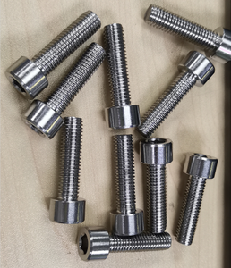 M5x130 mm SS304 đồng TITAN vít trái chủ đề 12.9 Allen ổ cắm đầu bu lông trong chủ đề đầy đủ - Product Image 6