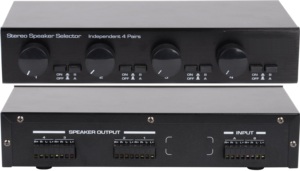 2025 Nhà Máy 600W Máy Tính Để Bàn Loa Di Động Kênh Loa Selector Với Điều Khiển Âm Lượng Hvc612 - Product Image 3