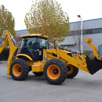 Excavator Backhoe Loader yang Tangguh untuk Operasi Pertanian dan Konstruksi