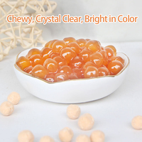 Ingrédients pour Bubble Tea : Perles de tapioca au sucre roux, poudre de tapioca, sirop de thé sucré, tapioca rose clair 900g, durée de conservation 6 mois
