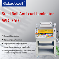 Laminateur à chauffage infrarouge WD-350T |   Largeur 350 mm, vitesse 0-5 m/min, moteur 80 kW, compatible A3/A4/A5/A6