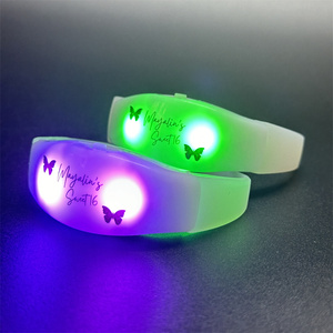 Quinceanera Party Favors Xv Party Favors Musique Clignotant Led Bracelets - Product Image 5