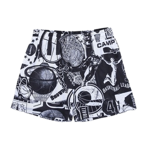 Pantalones Cortos Bermuda Personalizados al por Mayor, Holgados, con Estampado por Sublimación, Estilo Urbano, de Verano, para Hombre - Product Image 1