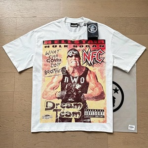 Hell <span class=keywords><strong>Strr</strong></span> Premium 100% Baumwolle Grafik T-Shirt Amerikanischer Hip-Hop Übergroßes Vintage Streetwear Retro Urban Bedrucktes Freizeit-T-Shirt - Product Image 2