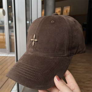 Nueva Gorra de Béisbol de Algodón Cepillado con Visera Suave para Hombre y Mujer, Gorra Simple y Elegante de Color Sólido que Estiliza el Rostro - Product Image 3
