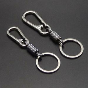 Porte-clés créatif en métal avec boucle de ceinture personnalisée, petit cadeau d'affaires pour hommes, en stock - Product Image 4