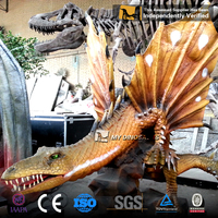 Mon Dino FAW001, décoration d'Halloween, dragon animatronique en caoutchouc, à vendre