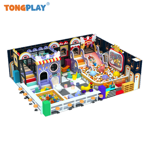 Terrain de jeux intérieur Murs d'escalade Toboggan Intérieur Soft Play Equipment Ball Pit Naughty Castle With Sponge Pool - Product Image 6