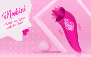 Produits sexuels pour adultes, vibrateur léchant la langue pour la masturbation clitoridienne, vibrateur vaginal, point G, vibrateur clitoridien, masseur léchant les mamelons - Product Image 3