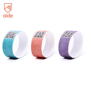 הסיטונאי tyvek צמיד כרטיס לוגו מותאם אישית אירוע צמיד עמיד למים wristbands חד פעמיות tyvek wristbands - Product Image 5