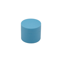 Récipient en plastique rond bleu pour soins de la peau personnalisé pot de crème vide 5g 15g 20g 30g 50g pot cosmétique crème pour le visage vente en gros