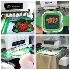 Cerceau de broderie magnétique Mighty Hoop MaggieFrame adapté à la machine à broder BabyLock Capella Array Intrepid Endurance EMP6 BMP8 - Product Image 5