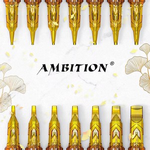 Agujas de Cartucho Desechables Doradas AMBITION, Agujas de <span class=keywords><strong>Tatuaje</strong></span> con Membrana de Seguridad Estéril para Artistas del <span class=keywords><strong>Tatuaje</strong></span> Profesionales - Product Image 6