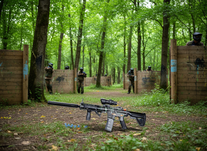 Lanceur de gel électrique M416 calibre 0.68, jouet de tir extérieur avec kit de réparation, moulage par injection plastique - Product Image 2