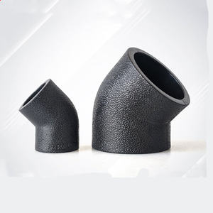 Tubos de agua de riego <span class=keywords><strong>HDPE</strong></span> de fusión de calor de codo de 10mm y 90 grados para suministro de agua 110mm Pn 16 Sdr 17 lista de precios de accesorios de <span class=keywords><strong>tuberías</strong></span> <span class=keywords><strong>HDPE</strong></span> - Product Image 2