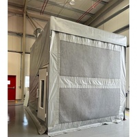 Stand de peinture pvc gonflable et rétractable, accessoire télescopique, portable, étanche, pour peinture