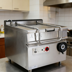 Sartén Comercial Inclinable de Alto Rendimiento, Duradera, Confiable, de Operación Segura y Cocción Rápida para Procesamiento de Alimentos - Product Image 2