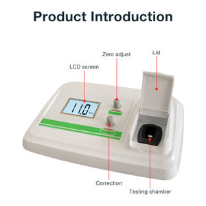 Groothandel PH-<span class=keywords><strong>meter</strong></span> troebelheidsmeter waterkwaliteitstester zwembad spa aquarium detector draaibare draagbare troebelheidsmeter - Product Image 4
