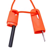 Outil de démarrage de feu en aluminium, matériel de survie ultime, contours et mèches en aluminium de magnésium, pour le Camping et la randonnée