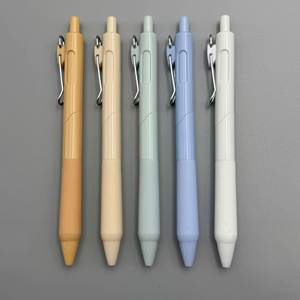 Novel Metal Ballpoint <b>Pen</b> 1.0mm Pastel Colors Soft Touch <b>Retractable</b> Click Promotional <b>Pens</b> for Office School - Product Image 2