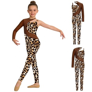 Combinaison de <span class=keywords><strong>danse</strong></span> pour filles de 6 à 16 ans, tenue de gymnastique, combinaison longue pour la performance et la compétition, vêtements de <span class=keywords><strong>danse</strong></span> latine en gros - Product Image 5