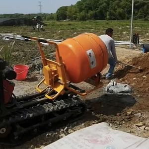 Nouvelle mini-benne portative de 500 L, petite benne à béton diesel auto-chargeante avec chenilles - Product Image 2