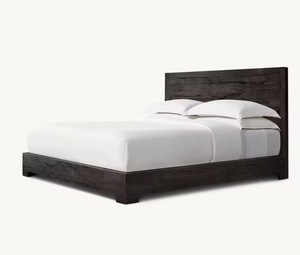 Ensemble complet <span class=keywords><strong>de</strong></span> mobilier d'hôtel moderne et traditionnel sur mesure pour chambres standard Boîte <span class=keywords><strong>de</strong></span> <span class=keywords><strong>lit</strong></span> et moustiquaire <span class=keywords><strong>en</strong></span> <span class=keywords><strong>bois</strong></span> massif Design <span class=keywords><strong>de</strong></span> <span class=keywords><strong>lit</strong></span> - Product Image 4