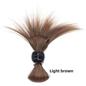 Chignon synthétique à clipser effet plumes <span class=keywords><strong>de</strong></span> poulet, 8 pouces, <span class=keywords><strong>queue</strong></span> <span class=keywords><strong>de</strong></span> <span class=keywords><strong>cheval</strong></span> haute, demi-<span class=keywords><strong>queue</strong></span> <span class=keywords><strong>de</strong></span> <span class=keywords><strong>cheval</strong></span>, OMBRE pour femme - Product Image 4