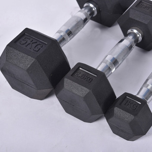 All'ingrosso della fabbrica manubri in gomma esagonale regolabile in ferro per la <span class=keywords><strong>casa</strong></span> e la <span class=keywords><strong>palestra</strong></span> <span class=keywords><strong>pesi</strong></span> manubrio - Product Image 3