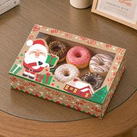 Boîte à cupcakes et donuts de Noël 2026, nouveau design