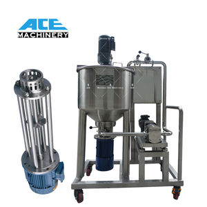 Tanque de mezcla homogeneizadora al vacío de 500-5000L para licuadora, agitador cosmético, mezclador, emulsionador, agitador de cremas, supositorios y gel suave - Product Image 1