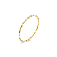 Breiter, dünner, luxuriöser, geometrischer, mattierter, 18K vergoldeter Edelstahl Unisex Vintage Cocktailring – beliebter, exquisiter Ins-Style in Pink
