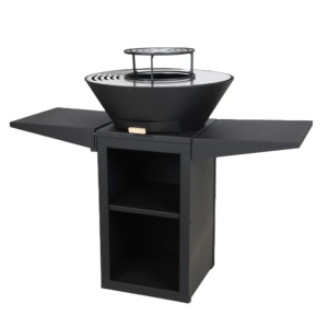 Nueva Estufa de Leña Plegable para Exteriores, <span class=keywords><strong>Barbacoa</strong></span> Resistente con <span class=keywords><strong>Mesa</strong></span> Integrada - Product Image 1