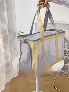 Dress <span class=keywords><strong>pet</strong></span> Leather <span class=keywords><strong>Pet</strong></span> Carrier Rucksack Umwelt freundlicher atmungsaktiver Welpen-Katzen träger aus Polyester mit festem Muster im Känguru-Stil - Product Image 2