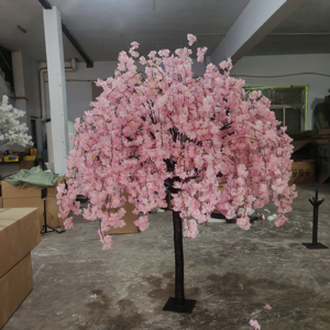 Árbol de Flor de Cerezo Artificial Sakura Llorón Rosa y Blanco Para Interiores, Centros de Mesa de Boda, 3 pies, 4 pies, 5 pies, 6 pies, 7 pies, 8 pies, 10 pies - Product Image 5