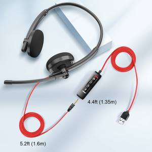 Auriculares Telefónicos Ligeros WRHW03, Gran Venta Transfronteriza, Servicio al Cliente, Llamadas, Aviación, Negocios, Conducción - Product Image 3