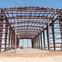 Bâtiment avicole HONGDA CE Q235B en acier galvanisé à portée libre de 20 m pour élevage de poulets de chair avec contrôle environnemental en option