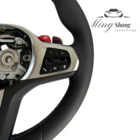 Volant en cuir Hot M G01 G02 G05 G06 G07 G08 G11 G12 G14 G15 G16 G17 G20 G29 G30 G31 G32 G80 G82 F92 X3 X4 X5 X6 X7 F90