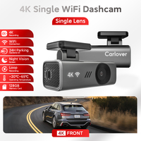 Caméra embarquée 4K Ultra HD, caméra de voiture WiFi sans fil, enregistreur vidéo 4K, caméra embarquée pour voiture, vision nocturne, caméra embarquée pour voitures