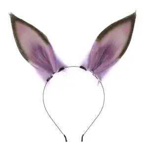 HY Plush horse ears hair accessories East China Sea Emperor mother comic exhibition props simulation animal headwear