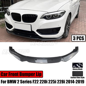 Juego de 3 Piezas de Alerón Delantero para BMW Serie 2 F22 F23 220i 218i 228i 225d 220d 218d 2014-2021, Protector de Parachoques, Kit de Carrocería - Product Image 1