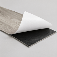 Revêtement de sol en vinyle PVC auto-adhésif, surface unie, intérieur, durable, antidérapant, écologique, imperméable, résistant au feu